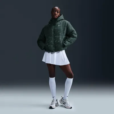 Produktbild von Nike W Nsw Tf Snfl Nk Clsc Pfr Aop Vintage Green/Bicoastal/White Vintage Green/Bicoastal/White M