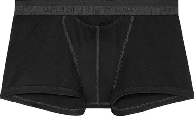 Produktbild von HOM Herren Pants HO1 Maxi Trunk Boxershorts Unterhose mit horizontalem Eingriff Größe L Farbe Schwarz 359520