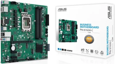 Produktbild von Asus 90Mb1Dx0-M1Eayc Pro B760M-C-Csm//Lga1700,B760,Usb3.2G1,Ddr5,Mb