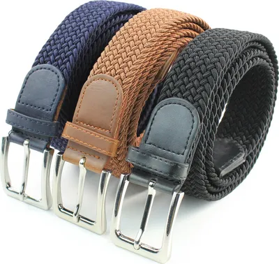 Produktbild von SK elastische Gürtel - Stretch Geflochtene - 3 Stück 110 CM.