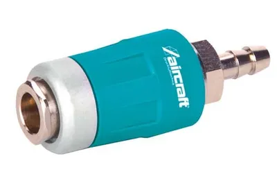 Obrázek produktu pro Aircraft Sicherheits-Schnellkupplung 8 mm mit Schlauchtülle druckfreies Kuppeln