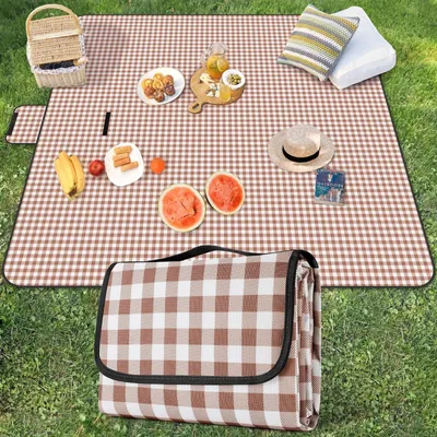Productafbeelding van Grote, comfortabele, waterdichte picknickdeken, 300 x 200 cm