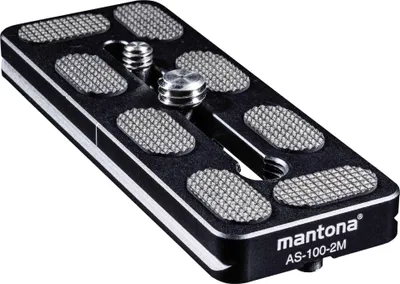 Obrázok produktu pre Mantona AS-100-2M rýchloupínacia doska kompatibilná s Arca-Swiss 100x38 mm