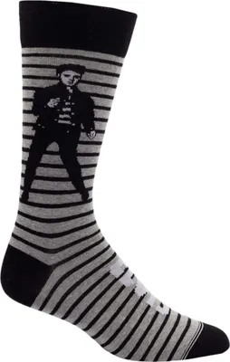 Obrázok produktu pre Ponožky Elvis Presley fanúšik tovar väzenia rock pančuchy v 40-46 v pároch