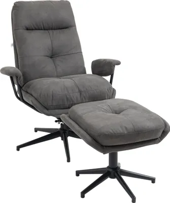 Produktbild von 2er-Set Arbeitshocker mit Rückenlehne Rollhocker aus Kunstleder Drehhocker mit Lehne Kosmetikhocker Rollhocker Bürohocker 72-87 cm höhenverstellbar Büro Dunkelgrau 45 x 47 x 72-87 cm