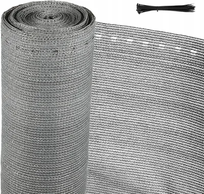 Zdjęcie produktu dla Osłona Ogrodzenia Przed Promieniowaniem Uv Siatka Zacieniająca Tkanina Hdpe
