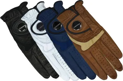 Image de Hauke Schmidt Gants d'équitation Arabella noir Gants en cuir, plusieurs tailles. Tailles boutons décoratifs très maniable hydrofuge , taille de gant:7