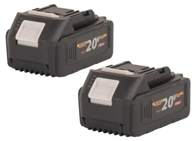 Produktbild von Procraft 2x 20/4 Akku 20 V 4,0 Ah / 4000 mAh Li-ion mit Ladestandsanzeige