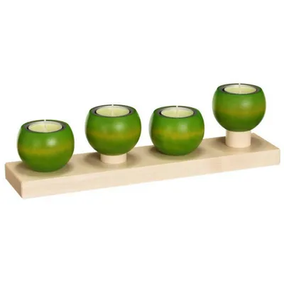 Produktbild von Tischleuchter LUNA Ahorn Lindgrün  BxHxT 32x9x7cm NEU