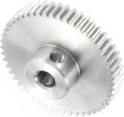 Produktbild von Reely Stahl Stirnzahnrad Modul-Typ: 0.5 Bohrungs-Ø: 4 mm Anzahl Zähne: 50