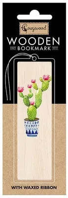 Immagine prodotto di Segnalibro in legno "Cactus" - Cozywood