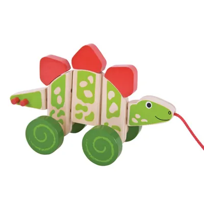 Produktbild von Bigjigs Baby Nachzieh-Dinosaurier