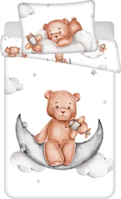 Produktbild von Maci Plane Kinder-, Kinderzimmer-Bettwäsche-Set 100×135cm, 40×60 cm
