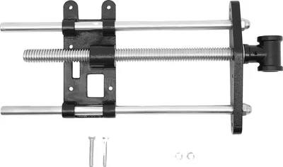 Image de Serre-joint pour le travail du bois, construction durable, installation facile, noir