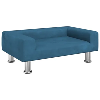 Immagine prodotto di Divano per Bambini Blu 70x45x26,5 cm in Velluto