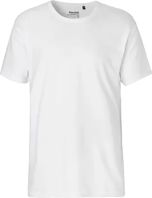 Produktbild von Neutral O61030 | Herren Interlock T-Shirt / 100% Fairtrade Baumwolle - Farbe: White - Größe: S