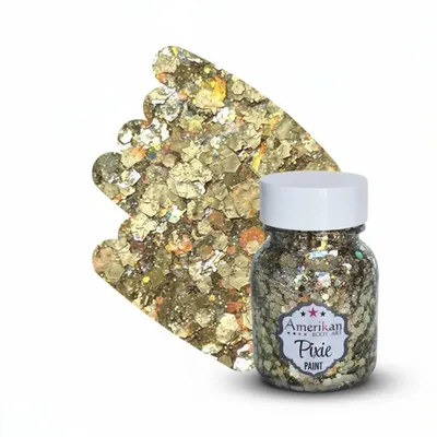 Produktbild von Amerikanischer Körperkunst-Glitzer „Lucky Star“ 28 g