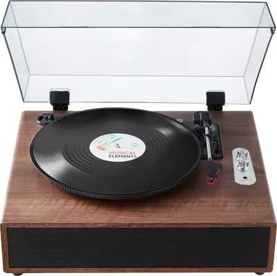 Produktbild von SucceBuy gramofon, 3 rychlosti, řemenový pohon, vestavěné stereo reproduktory 10 W, magnetická kazeta, podpora 33/45/78 otáček za minutu