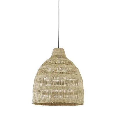 Zdjęcie produktu dla Light & Living - lampa wisząca - Sagar - naturalny - materiały roślinne - Ø 50cm - E27 - 2960630