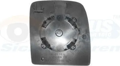 Produktbild von VAN WEZEL Spiegelglas Außenspiegel Rechts für CITROËN JUMPY Kasten Konvex Unbeheizt 0943832