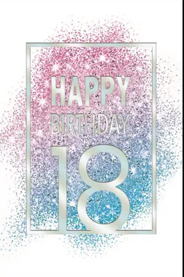 Produktbild von 18. Geburtstag - Karte mit Umschlag