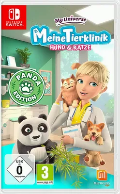 Produktbild von My Universe - Meine Tierklinik: Hund & Katze (Panda Edition) Nintendo Switch-Spiel
