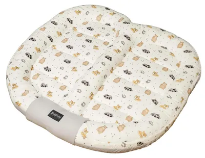 Image de Bellochi Cocon pour Jumeaux en Forme de Cœur | Nid Bébé Handmade en Coton  | Réducteur de Lit Double Antiallergique & Respirant | Tapis d'Éveil Moelleux Réversible - Fabriqué en Europe