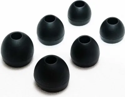 Produktbild von ViVanco™EP10B, Ohrstöpsel, Silikon, Schwarz