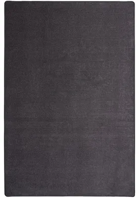 Produktbild von Trend Velours Teppich Kurzflor Einfarbig Modern, Größe:160x200 cm, Farbe:Anthrazit