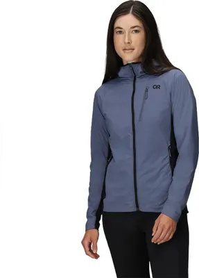 Produktbild von Outdoor Research Deviator Jacke Blau L Damen Blau L