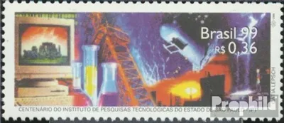 Produktbild von Briefmarken Brasilien 1999 Mi 2944 (kompl.Ausg.) postfrisch Technische Forschung
