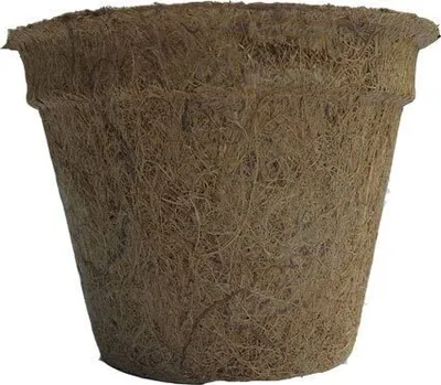 Produktbild von Pflanztöpfe aus Kokosfaser 0,30 Liter (Höhe 8 cm/Ø oben 10 cm), 100 Stück
