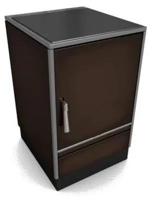 Produktbild von Glutos Küchenofen | HH 03 G | 7 kW | Braun | Scharnier rechts