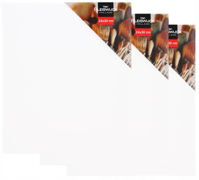 Produktbild von PE Malunterlage Leinwand 24x30cm 3 Stück