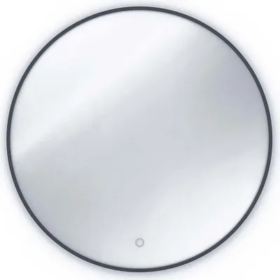 Obrázok produktu pre OXM Nástenné zrkadlo Divissi Čierne zrkadlo 80 x 80 x 3 cm