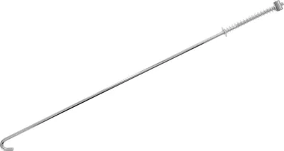 Produktbild von Simson Bremsstange komplett, mit Druckfeder u. Bremsstellmutter - verchromt - 455mm lang - S50