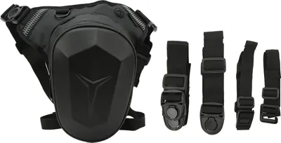 Produktbild von Motorrad-Beintasche mit reflektierendem Streifen, wasserabweisende Hüfttasche für Outdoor-Wandern, Reisen, Angeln, einzigartiges Muster