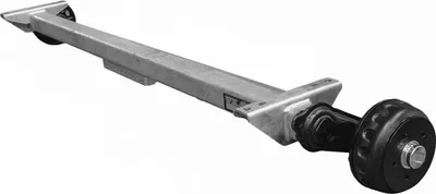 Obrázok produktu pre KNOTT VGB13-M brzdová náprava pre prívesy 1350 kg 5x112 1750 mm 2250 mm Brzdová náprava pre prívesy k osobným automobilom, prepravné prívesy a prívesy na člny