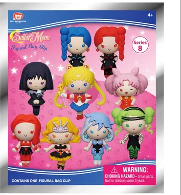 Produktbild von Sailor Moon 3D PVC-Taschenanhänger Series 8 Display (24)