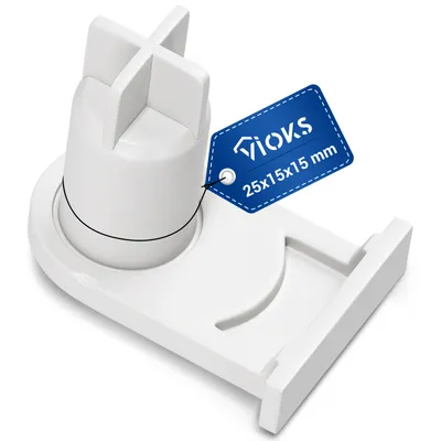 Produktbild von Türscharnierbuchse kompatibel mit Bosch 00169301 Buchse Tür Halterung Kühlschrank Gefrierschrank