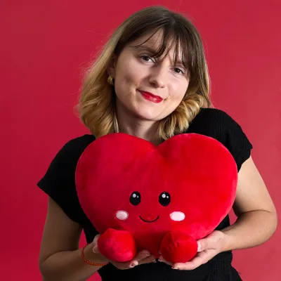 Image de Peluche Cœur 14cm