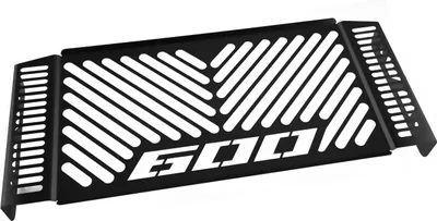 Zdjęcie produktu dla Osłona chłodnicy ZIEGER kompatybilna z Yamaha FZS 600 Fazer Design Logo czarna