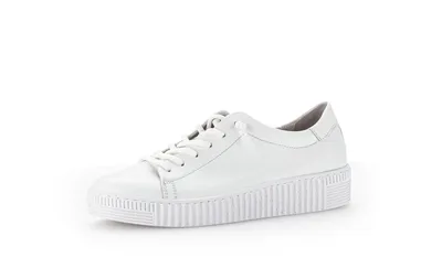 Produktbild von Gabor Shoes Sneaker - Weiß Glattleder Größe: 40 Normal