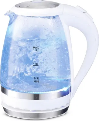 Obrázek produktu pro LED skleněná konvice na vodu, objem 1,5 litru