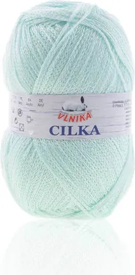 Produktbild von 100g Strickgarn CILKA by VLNIKA Klassikgarn Strickwolle Häkelgarn Sommergarn