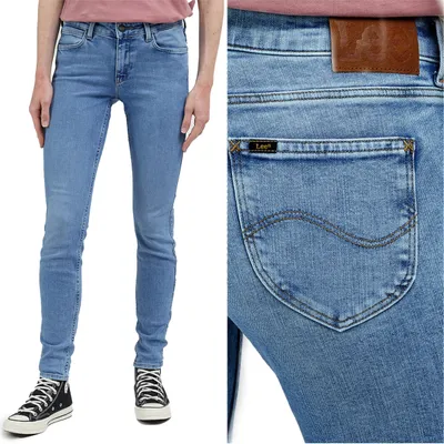 Immagine prodotto di LEE, Jeans da donna, vestibilità slim, SCARLETT, W30 L31, Blau, Jeans, baggyjeans, buggy