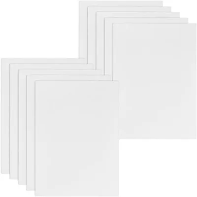 Image de Pochettes en carton A4 - Lot de 10 - Carton - Format A4 - 300 g/m² - 31 x 22 cm - Blanc - Lot de 10