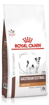 Zdjęcie produktu dla Royal Canin Veterinary VHN Dog Gastrointestinal Low Fat Small 8kg Sucha Karma Dla Psów Małych Ras z Zaburzeniami Trawienia