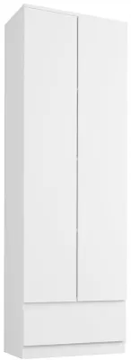 Obrázek produktu pro Regál 60 cm skříň 2 dveře 1 zásuvka FRAMIRE B-4 bílá