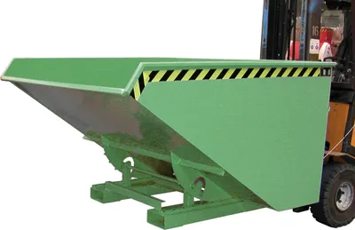 Produktbild von Bauer Kippbehälter EXPO 150, lackiert, Resedagrün